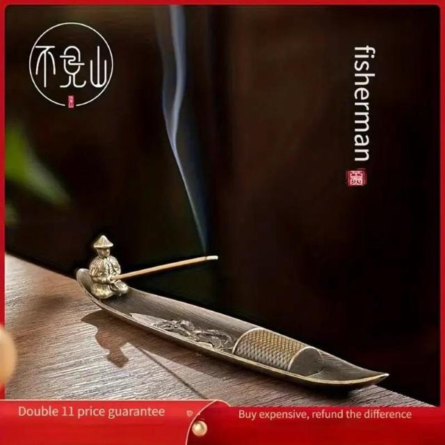 お試し価格590円★ヴィンテージ船形線香器 - アルミニウム合金製、家庭用装飾品および線香愛好家の収集品 ブロンズ < インテリア/ライフ お試し価格590円★ヴィンテージ船形線香器 - アルミニウム合金製、家庭用装飾品および線香愛好家の収集品 ブロンズ < インテリア/ライフの