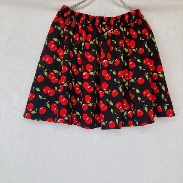 INGNI フレアスカート ミニスカート ミニスカ チェリー柄 M サブカル N2m < ブランド INGNI フレアスカート ミニスカート ミニスカ チェリー柄 M サブカル N2m < ブランドの