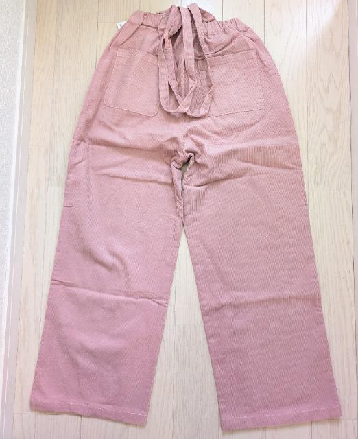 160★サスペンダー付コーデュロイワイドパンツ★新品★送料無料 < キッズ/ベビー 160★サスペンダー付コーデュロイワイドパンツ★新品★送料無料 < キッズ/ベビーの
