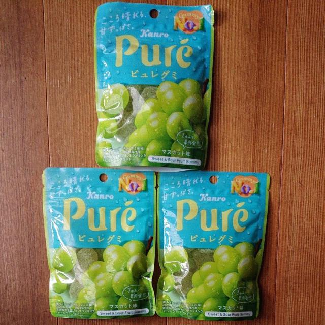 カンロ ピュレグミ マスカット味 3個 < グルメ/ドリンク カンロ ピュレグミ マスカット味 3個 < グルメ/ドリンクの