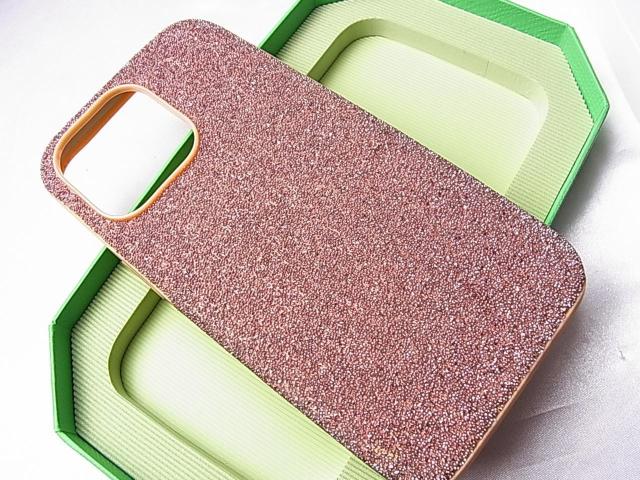 �y���K�ɔ��z�X�����t�X�L�[ �N���X�^�� iPhone14Pro �P�[�X �S�[���h�s���N �� �u�����h�� 