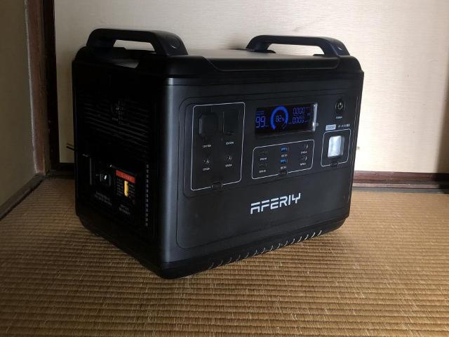 車中泊や災害対策に!美品!大容量ポータブル電源 純正弦波 UPS機能 パススルー充電 高速充電 リン酸鉄リチウムイオンバッテリー < 家電/AV 車中泊や災害対策に!美品!大容量ポータブル電源 純正弦波 UPS機能 パススルー充電 高速充電 リン酸鉄リチウムイオンバッテリー < 家電/AVの