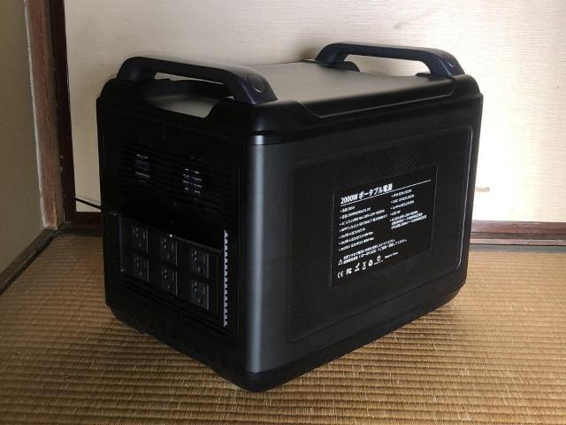 車中泊や災害対策に!美品!大容量ポータブル電源 純正弦波 UPS機能 パススルー充電 高速充電 リン酸鉄リチウムイオンバッテリー < 家電/AV 車中泊や災害対策に!美品!大容量ポータブル電源 純正弦波 UPS機能 パススルー充電 高速充電 リン酸鉄リチウムイオンバッテリー < 家電/AVの