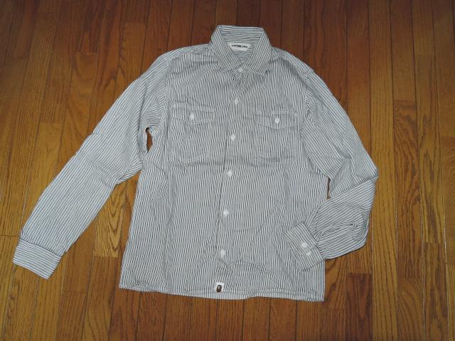 A BATHING APE Classics �A �x�C�V���O �G�C�v �X�g���C�v�V���c S �����V���c SHIRT �� �u�����h�� 