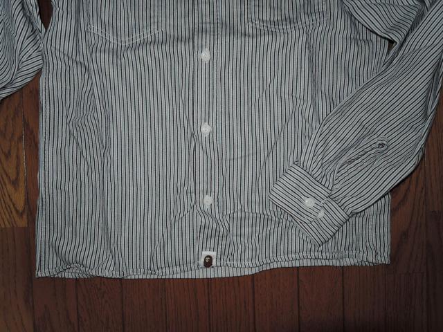 A BATHING APE Classics �A �x�C�V���O �G�C�v �X�g���C�v�V���c S �����V���c SHIRT �� �u�����h�� 