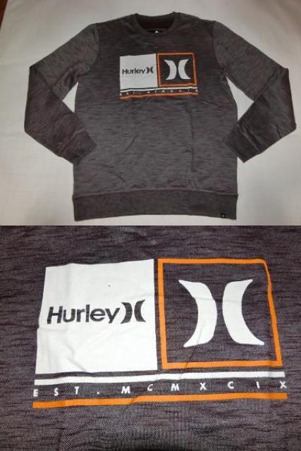 ★USA購入【Hurley】ロゴ スウェットトレーナーUS M 小豆色系★ < ブランド  ★USA購入【Hurley】ロゴ スウェットトレーナーUS M 小豆色系★ < ブランドの