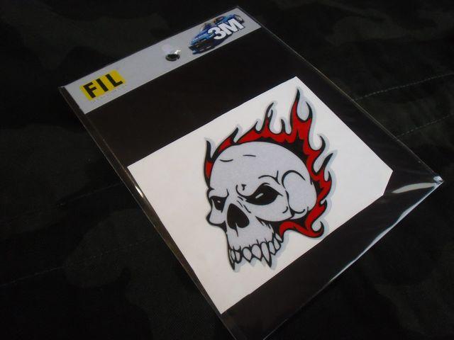 ●送料無料!ドクロ SKULL FACE C 限定品 3M製 ステッカー! < 自動車/バイク ●送料無料!ドクロ SKULL FACE C 限定品 3M製 ステッカー! < 自動車/バイク