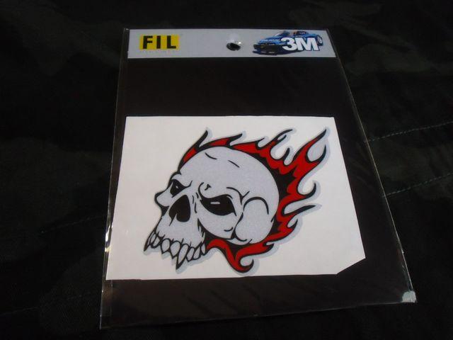●送料無料!ドクロ SKULL FACE C 限定品 3M製 ステッカー! < 自動車/バイク ●送料無料!ドクロ SKULL FACE C 限定品 3M製 ステッカー! < 自動車/バイク