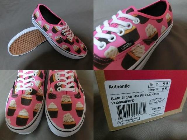 激レア 甘いカップケーキ柄バンズ Authentic 26.0a < ブランド  激レア 甘いカップケーキ柄バンズ Authentic 26.0a < ブランドの