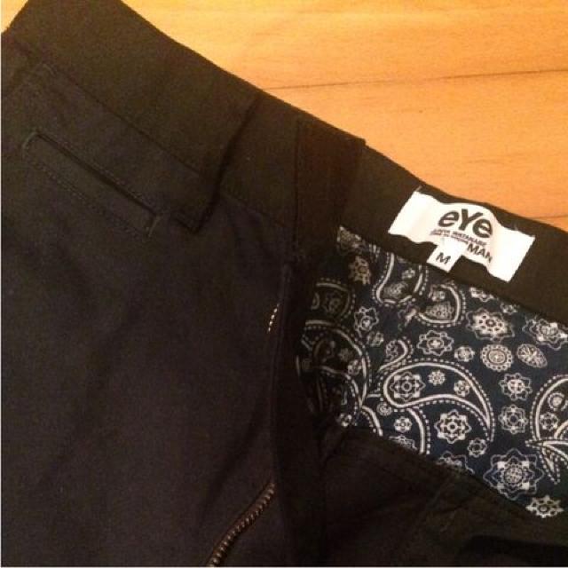 eYe JUNYA WATANABE MAN ハーフパンツ 紺 黒 M 16ss < ブランド  eYe JUNYA WATANABE MAN ハーフパンツ 紺 黒 M 16ss < ブランドの