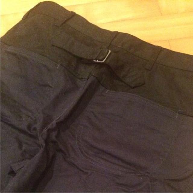 eYe JUNYA WATANABE MAN ハーフパンツ 紺 黒 M 16ss < ブランド  eYe JUNYA WATANABE MAN ハーフパンツ 紺 黒 M 16ss < ブランドの