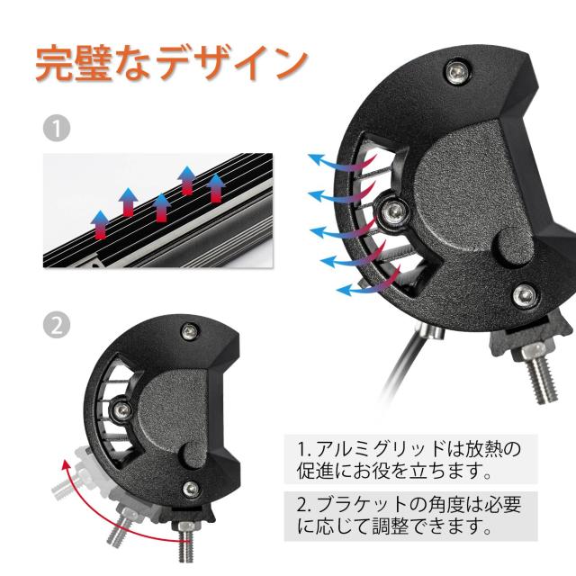 420W LED作業灯 ワークライト 12v/24v 兼用 < 自動車/バイク 420W LED作業灯 ワークライト 12v/24v 兼用 < 自動車/バイク