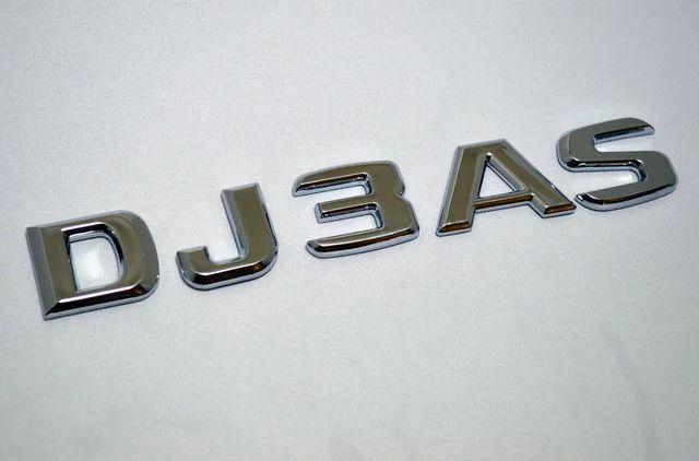 ベンツ風 マツダデミオ型式エンブレム DJ3AS DJ5AS  < 自動車/バイク ベンツ風 マツダデミオ型式エンブレム DJ3AS DJ5AS  < 自動車/バイク