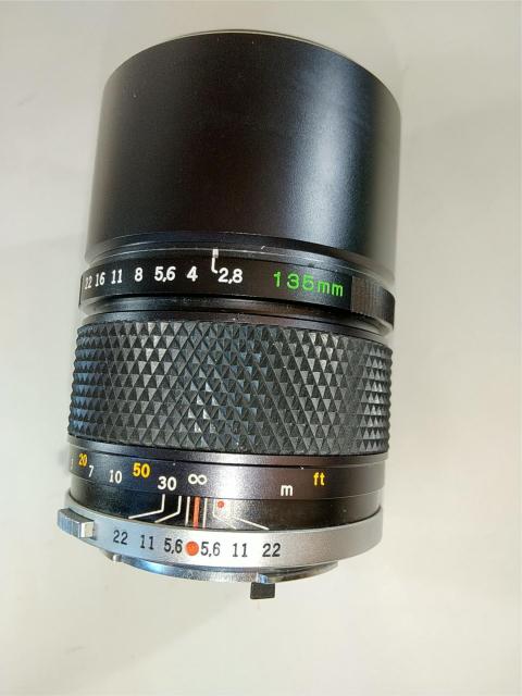OLYMPUS OM 135mm 1:2.8 < 家電/AV  OLYMPUS OM 135mm 1:2.8  < 家電/AVの