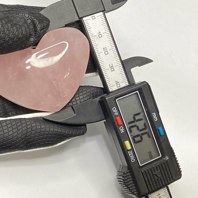 《置物No.590》恋愛成就 マダガスカル産 天然石ローズクォーツ ハートルース < インテリア/ライフ  《置物No.590》恋愛成就 マダガスカル産 天然石ローズクォーツ ハートルース < インテリア/ライフの