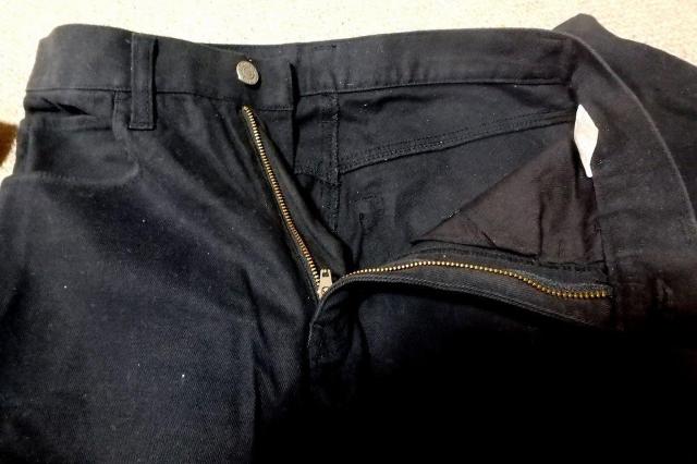 ◆ユニクロ UNIQLO コットンパンツ メンズ 中古品 ブラック < 女性ファッション  ◆ユニクロ UNIQLO コットンパンツ メンズ 中古品 ブラック < 女性ファッションの