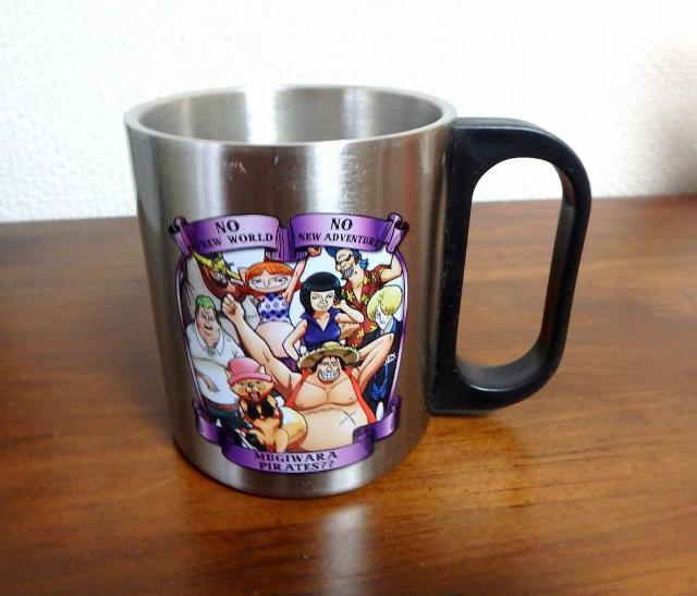 ◆ワンピース ステンレスマグ 新世界編 one piece 中古品 < インテリア/ライフ  ◆ワンピース ステンレスマグ 新世界編 one piece 中古品 < インテリア/ライフの