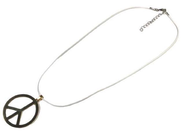 ピースマーク ネックレス チェーンホワイト トップゴールド ステンレス メンズ レディース ペンダント アクセサリー < 男性アクセサリー/時計  ピースマーク ネックレス チェーンホワイト トップゴールド ステンレス メンズ レディース ペンダント アクセサリー < 男性アクセサリー/時計の