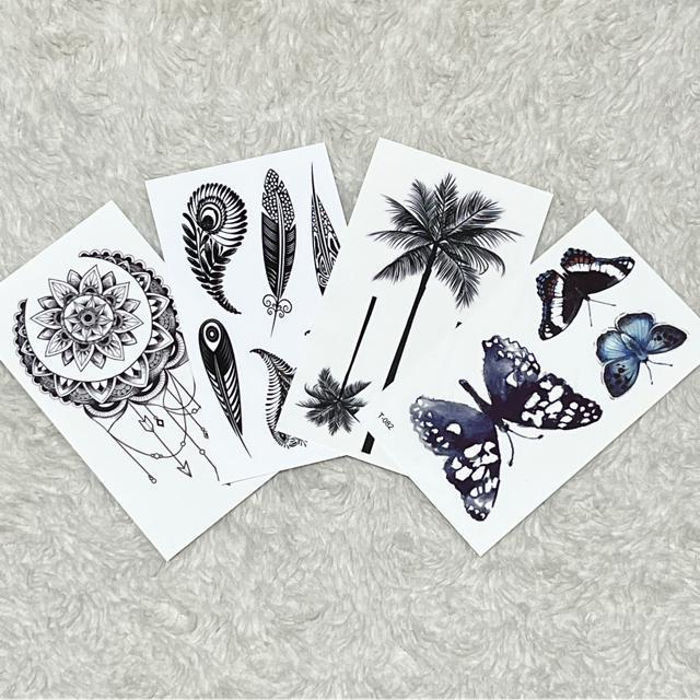 デザインタトゥーシール4枚セット/オリエンタル < 女性アクセサリー/時計  デザインタトゥーシール4枚セット/オリエンタル < 女性アクセサリー/時計の