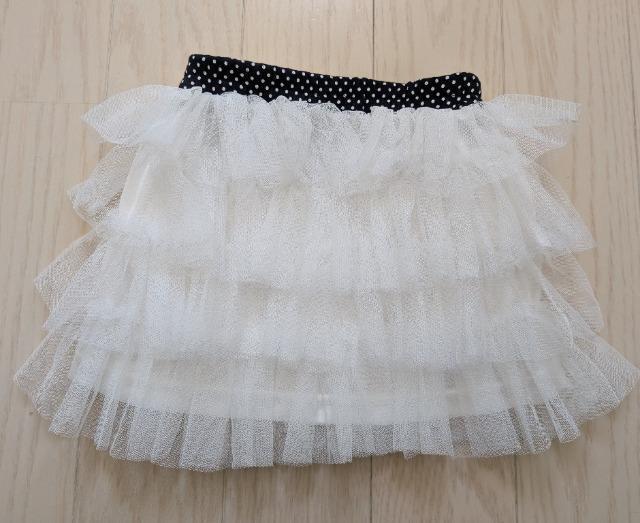 95★4段チュールレース★かわいいスカート★新品★送料無料 < キッズ/ベビー  95★4段チュールレース★かわいいスカート★新品★送料無料 < キッズ/ベビーの