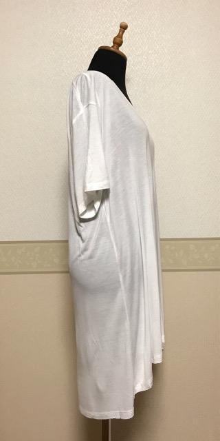 H&M 未使用タグ付き レーヨンカットソー 白 < 女性ファッション  H&M 未使用タグ付き レーヨンカットソー 白 < 女性ファッションの