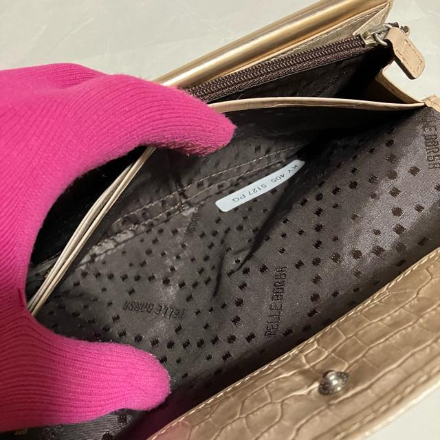 【PELLE BORSA / ペレボルサ】 クロコダイル / レザー / 長財布 ギャルソン < 女性ファッション 【PELLE BORSA / ペレボルサ】 クロコダイル / レザー / 長財布 ギャルソン < 女性ファッションの