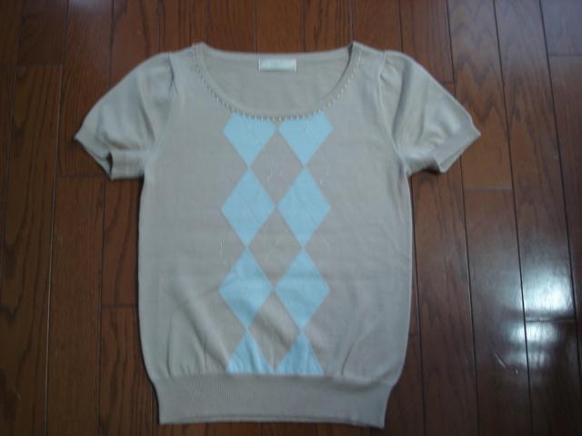 ★anysis エニィシィス アーガイル柄デザインアンサンブル★超激安! < ブランド ★anysis エニィシィス アーガイル柄デザインアンサンブル★超激安! < ブランドの