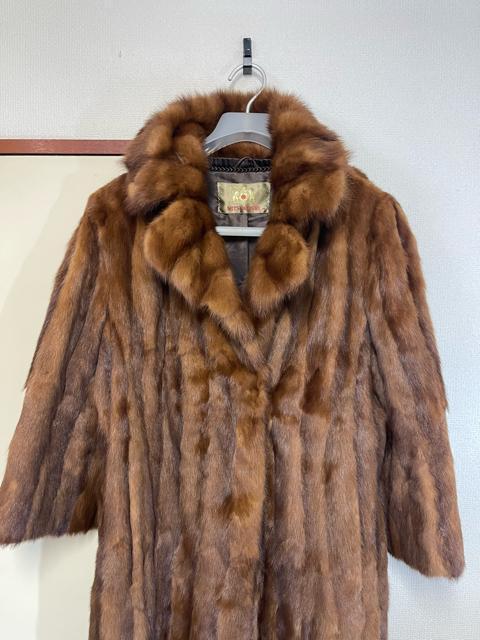 ミンク ロングコート 毛皮 ファー ミンクコート CHEVAREINE 三越 サイズM ブラウン リアルファー < 女性ファッション ミンク ロングコート 毛皮 ファー ミンクコート CHEVAREINE 三越 サイズM ブラウン リアルファー < 女性ファッションの