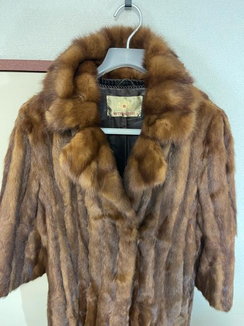 ミンク ロングコート 毛皮 ファー ミンクコート CHEVAREINE 三越 サイズM ブラウン リアルファー < 女性ファッション ミンク ロングコート 毛皮 ファー ミンクコート CHEVAREINE 三越 サイズM ブラウン リアルファー < 女性ファッションの