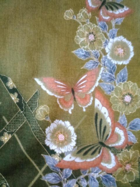 中古品 ハンカチ 和柄 蝶 < 女性ファッション 中古品 ハンカチ 和柄 蝶 < 女性ファッションの