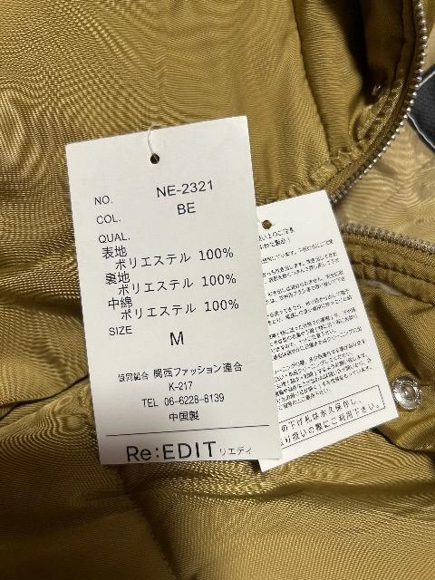 �V�i�^�O�t��Re�FEDIT�����ȃA�E�^�[ �� �����t�@�b�V������ 