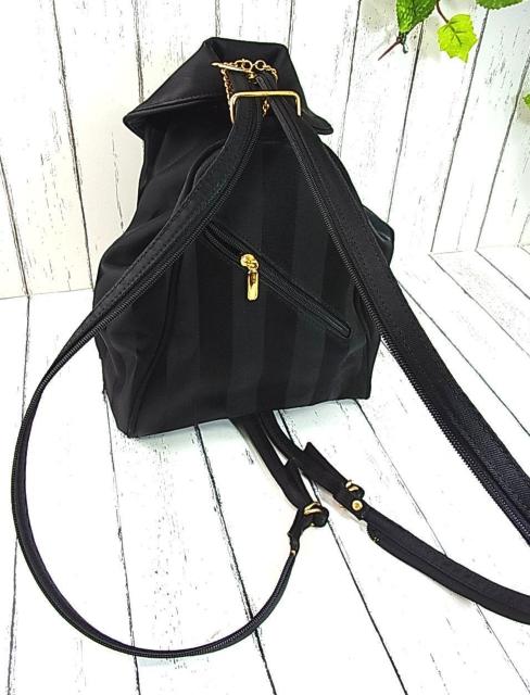 �y���K���i�z�o�����`�m�E�N���X�e�BVALENTINO CHRISTY PARIS 3WAY �����b�N �u���b�N �`���[���t �� �����t�@�b�V������ 