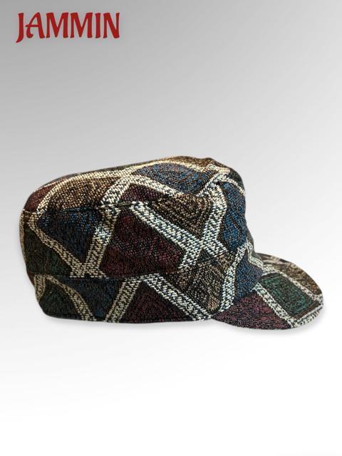 織り柄キャップ 男女兼用 エスニック アジアン 帽子 ヒッピー < 男性ファッション 織り柄キャップ 男女兼用 エスニック アジアン 帽子 ヒッピー < 男性ファッションの