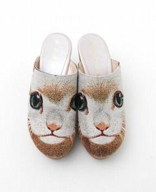 完売!あちゃちゅむ ねこ柄ゴブラン サボ サンダル 猫 ネコ 新品 ムチャチャ < ブランド  完売!あちゃちゅむ ねこ柄ゴブラン サボ サンダル 猫 ネコ 新品 ムチャチャ < ブランドの