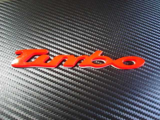 ●TURBO ターボエンブレム RED レッドカラー仕様 新品● < 自動車/バイク ●TURBO ターボエンブレム RED レッドカラー仕様 新品● < 自動車/バイク