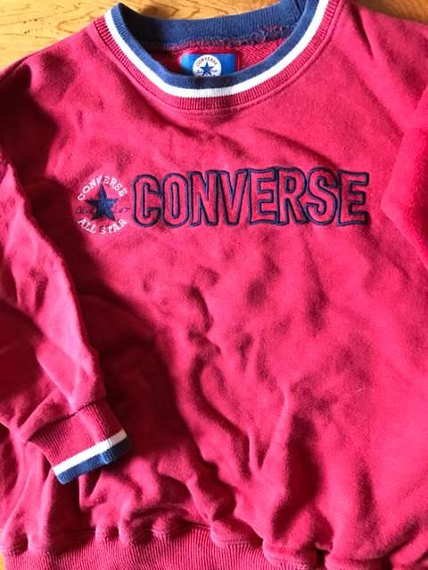 ALL STAR CONVERSE トレナー+POLO風ジヤケット < キッズ/ベビー  ALL STAR CONVERSE トレナー+POLO風ジヤケット < キッズ/ベビーの
