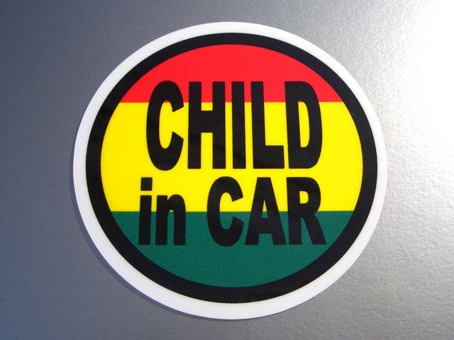 CHILD IN CARラスタカラーステッカーレゲエ 子供・車 < 自動車/バイク CHILD IN CARラスタカラーステッカーレゲエ 子供・車 < 自動車/バイク