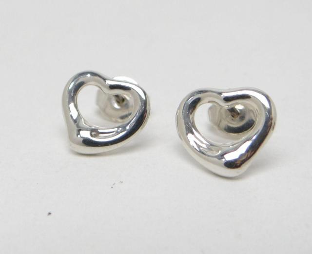 TIFFANY&CO. �e�B�t�@�j�[ �G���T�E�y���b�e�B �I�[�v���n�[�g �s�A�X SV925��USED���y���������z �� �u�����h�� 