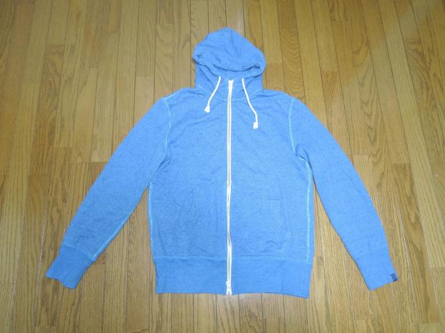 LOOPWHEELER ループウィラー スウェット ジップ パーカー M 青 インディゴ系 < 男性ファッション  LOOPWHEELER ループウィラー スウェット ジップ パーカー M 青 インディゴ系  < 男性ファッションの