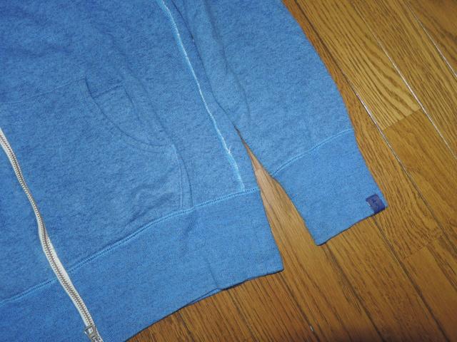 LOOPWHEELER ループウィラー スウェット ジップ パーカー M 青 インディゴ系 < 男性ファッション  LOOPWHEELER ループウィラー スウェット ジップ パーカー M 青 インディゴ系 < 男性ファッションの