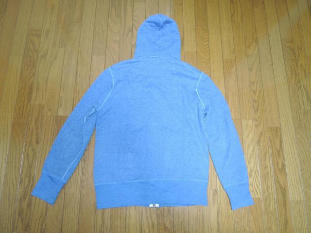 LOOPWHEELER ループウィラー スウェット ジップ パーカー M 青 インディゴ系 < 男性ファッション  LOOPWHEELER ループウィラー スウェット ジップ パーカー M 青 インディゴ系 < 男性ファッションの