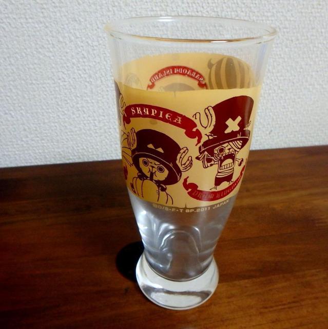 ◆ワンピース ヒストリーオブチョッパー ビアグラス one piece 中古品 < インテリア/ライフ  ◆ワンピース ヒストリーオブチョッパー ビアグラス one piece 中古品 < インテリア/ライフの