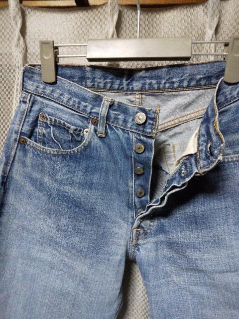 vintage 古着 LEVI'S リーバイス カットオフ デニムパンツ ジーンズ W29程 Sサイズ リペア 501 USA製 < ブランド  vintage 古着 LEVI'S リーバイス カットオフ デニムパンツ ジーンズ W29程 Sサイズ リペア 501 USA製 < ブランドの