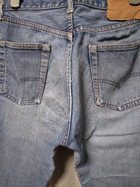 vintage 古着 LEVI'S リーバイス カットオフ デニムパンツ ジーンズ W29程 Sサイズ リペア 501 USA製 < ブランド  vintage 古着 LEVI'S リーバイス カットオフ デニムパンツ ジーンズ W29程 Sサイズ リペア 501 USA製 < ブランドの