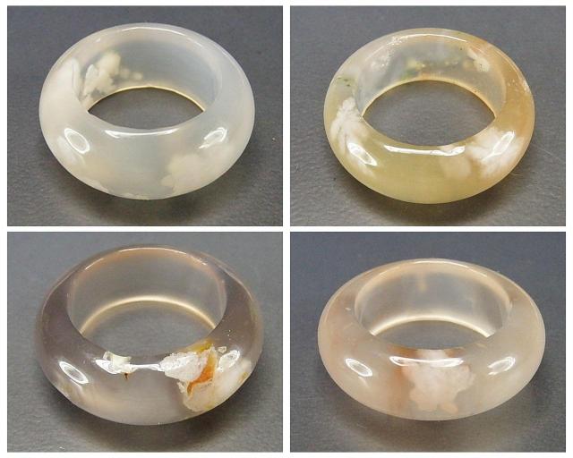 レア天然石さくらアゲート指輪リングネックレス模様ランダム発送約16号前後 < 女性アクセサリー/時計  レア天然石さくらアゲート指輪リングネックレス模様ランダム発送約16号前後 < 女性アクセサリー/時計の