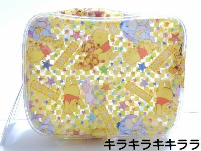 《New》プーさん★煙草/シガレット/小物/コスメ入れなどに最適・ラメ*スクエアポーチ<イエロー> < 女性ファッション  《New》プーさん★煙草/シガレット/小物/コスメ入れなどに最適・ラメ*スクエアポーチ<イエロー> < 女性ファッションの