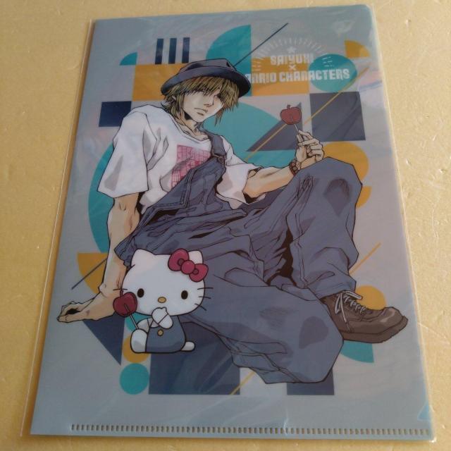 三蔵&キティ クリアファイル 最遊記 サンリオコラボ < アニメ/コミック/キャラクター  三蔵&キティ クリアファイル 最遊記 サンリオコラボ  < アニメ/コミック/キャラクターの