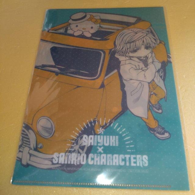 三蔵&キティ クリアファイル 最遊記 サンリオコラボ < アニメ/コミック/キャラクター  三蔵&キティ クリアファイル 最遊記 サンリオコラボ < アニメ/コミック/キャラクターの