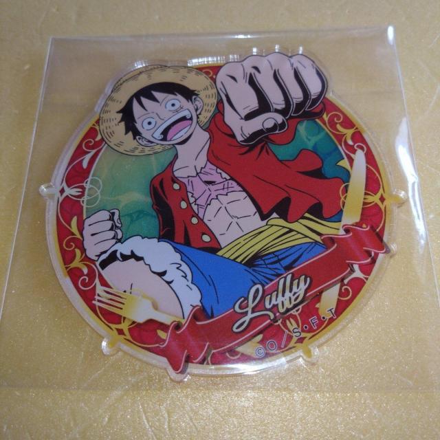 ルフィ アクリルコースター USJ限定 ワンピース サンレス < アニメ/コミック/キャラクター  ルフィ アクリルコースター USJ限定 ワンピース サンレス  < アニメ/コミック/キャラクターの