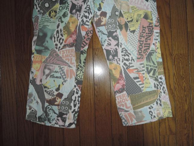 HYSTERIC GLAMOUR �q�X�e���b�N�O���}�[ �V���� �p���c M ���� �K�[�� �t�H�g �N���b�v�hPT �� �u�����h�� 